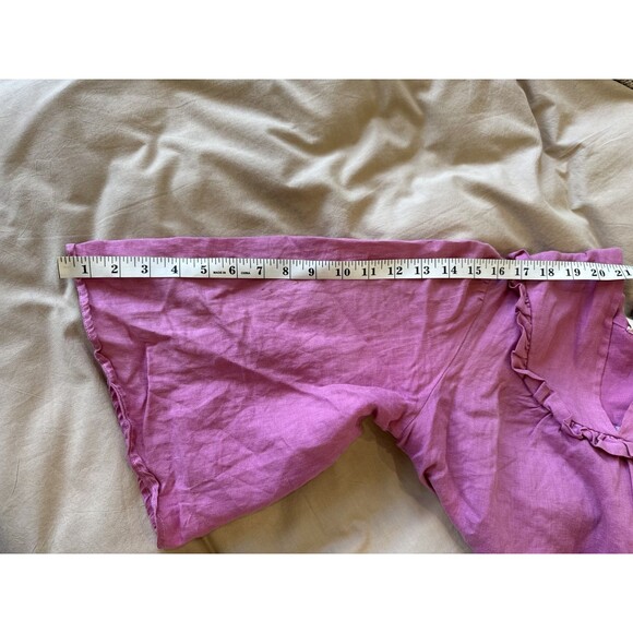 Pink Ruffled Maxi Dress - Picture 8 of 10